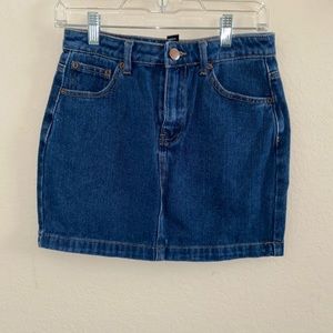 Blue Jean forever 21 skirt